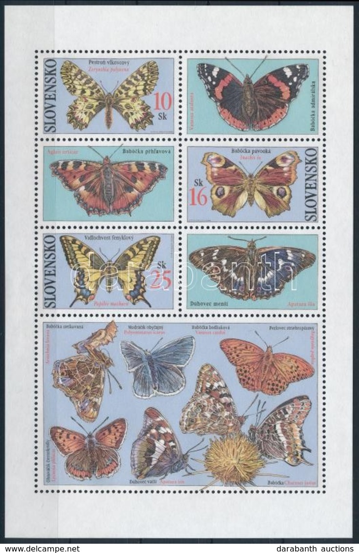 ** 2002 Lepkék Blokk,
Butterflies Block
Mi 18 - Autres & Non Classés