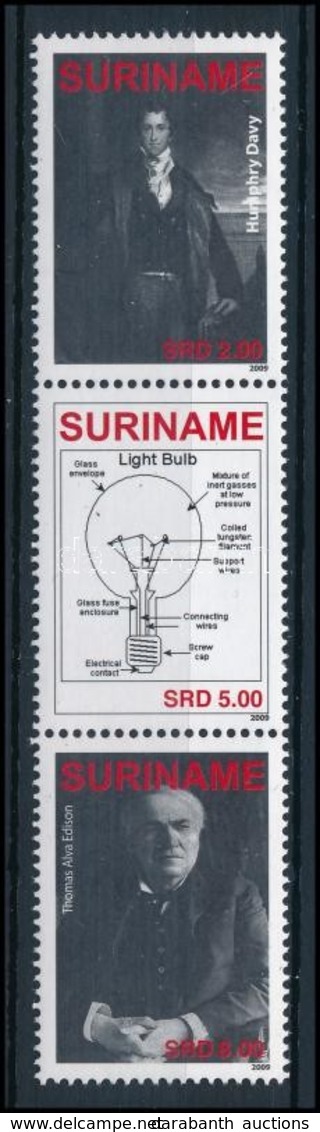 ** 2009 Villanykörte 3as Csík,
Bulb Stripes Of3
Mi 2278-2280 - Sonstige & Ohne Zuordnung