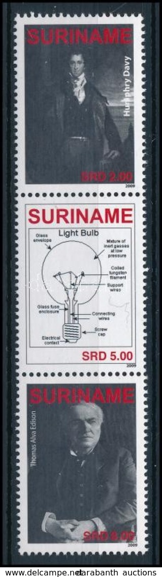 ** 2009 Villanykörte 3as Csík,
Bulb Stripes Of3
Mi 2278-2280 - Sonstige & Ohne Zuordnung