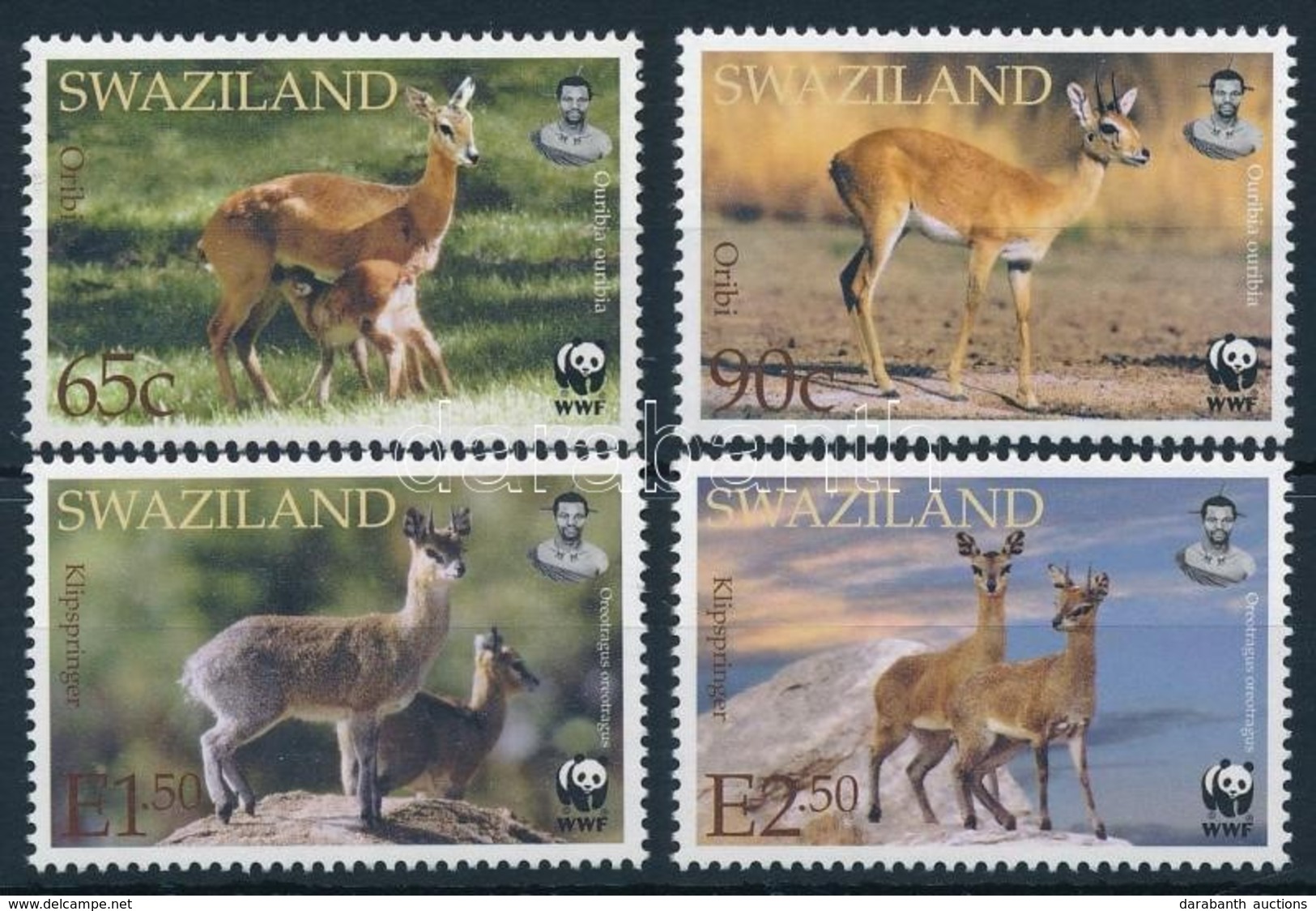 ** 2001 WWF: Antilop Sor Mi 438-441 - Other & Unclassified