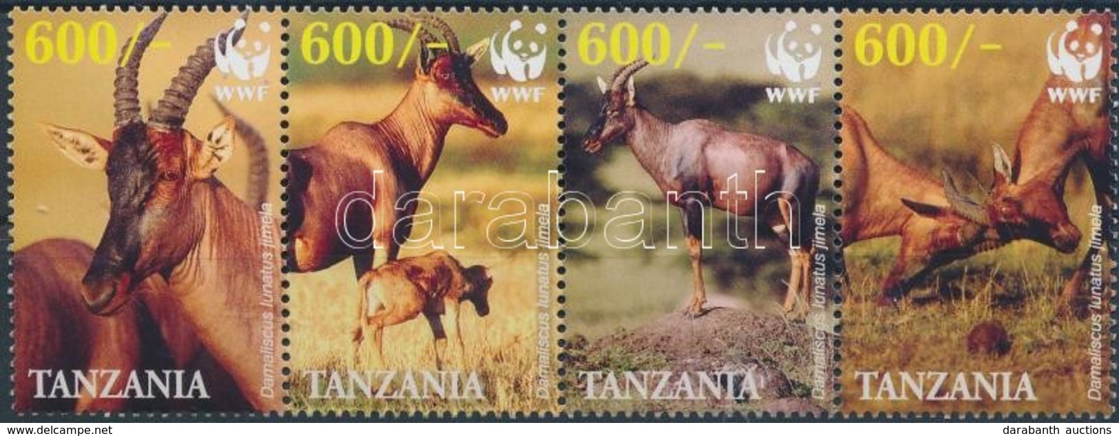 ** 2006 WWF Antilop Négyescsík Mi 4433-4436 - Altri & Non Classificati