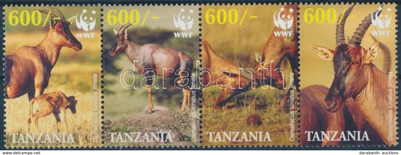 ** 2006 WWF Antilop Négyescsík Mi 4433-4436 - Autres & Non Classés