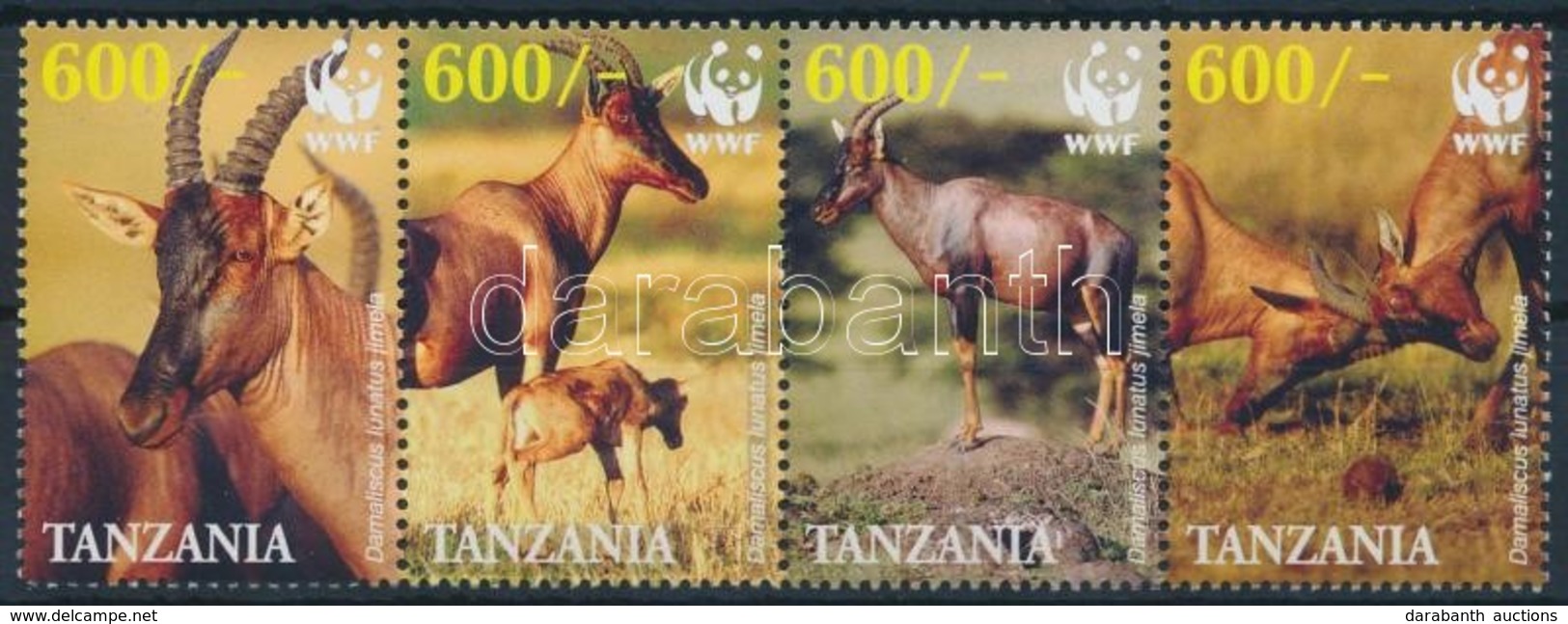 ** 2006 WWF Antilop Négyescsík Mi 4433-4436 - Otros & Sin Clasificación