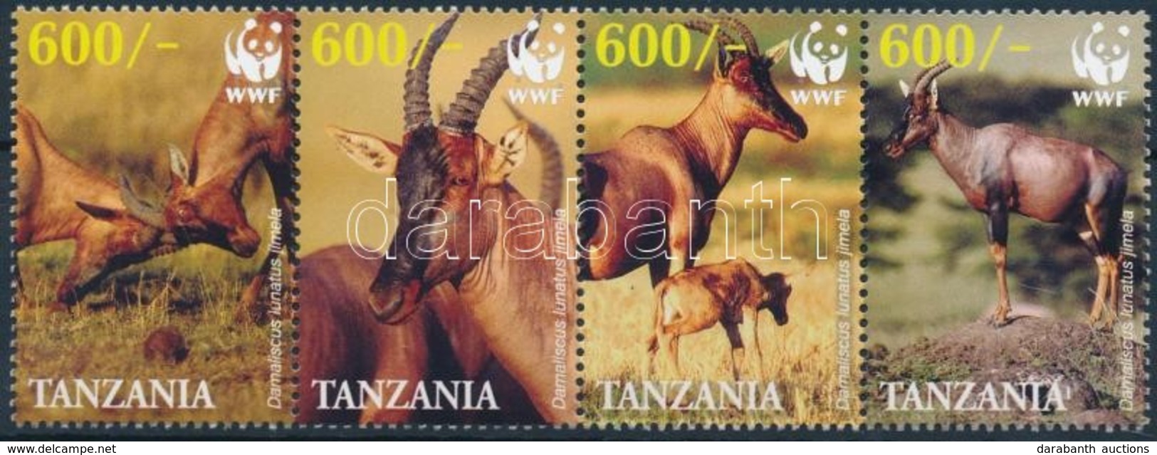 ** 2006 WWF: Antilopok Négyescsík Mi 4433-4436 - Other & Unclassified