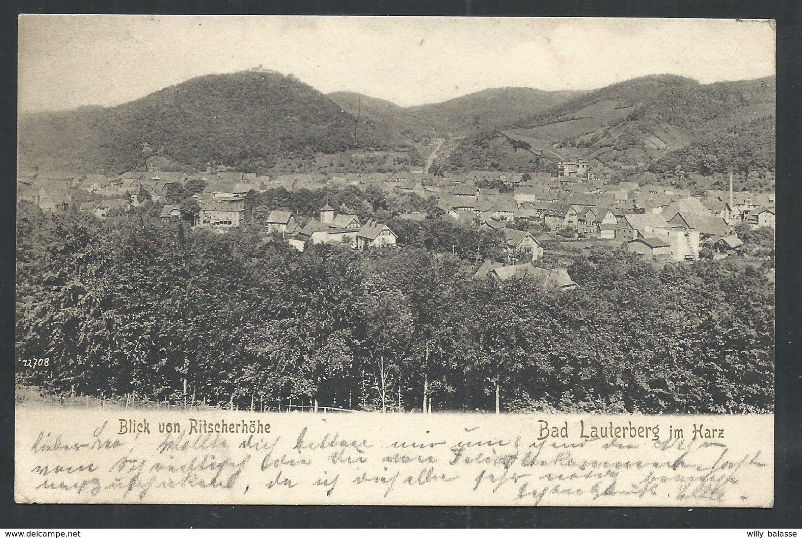 +++ CPA - Allemagne - Basse Saxe - BAD LAUTERBERG IM HARZ - Blick Von Ritscherhohe   // - Bad Lauterberg