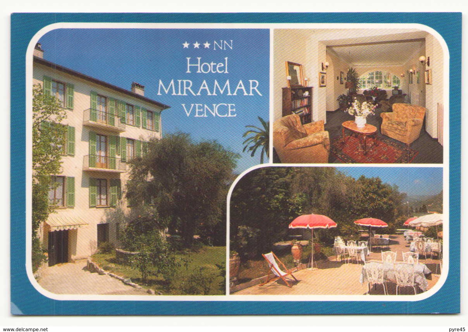 HOTEL MIRAMAR A VENCE - Hotels & Restaurants