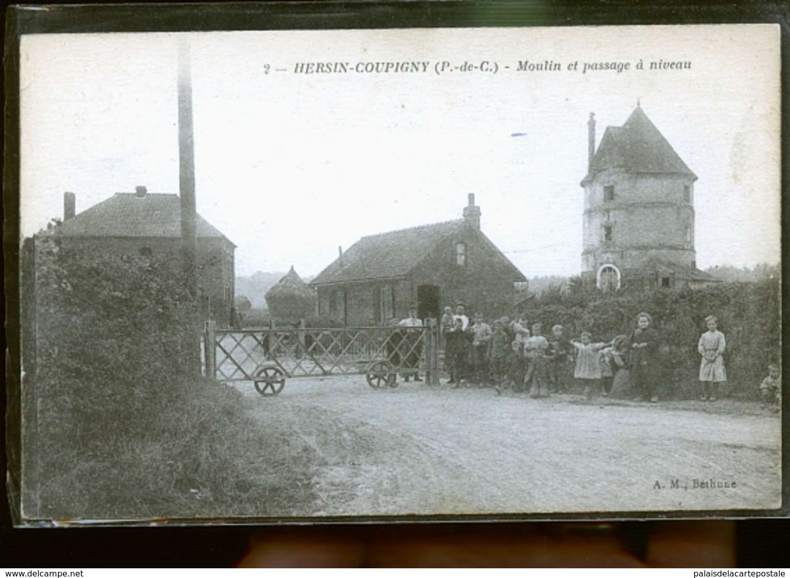 HERSIN COUPIGNY PASSAGE A NIVEAU              JLM - Autres & Non Classés