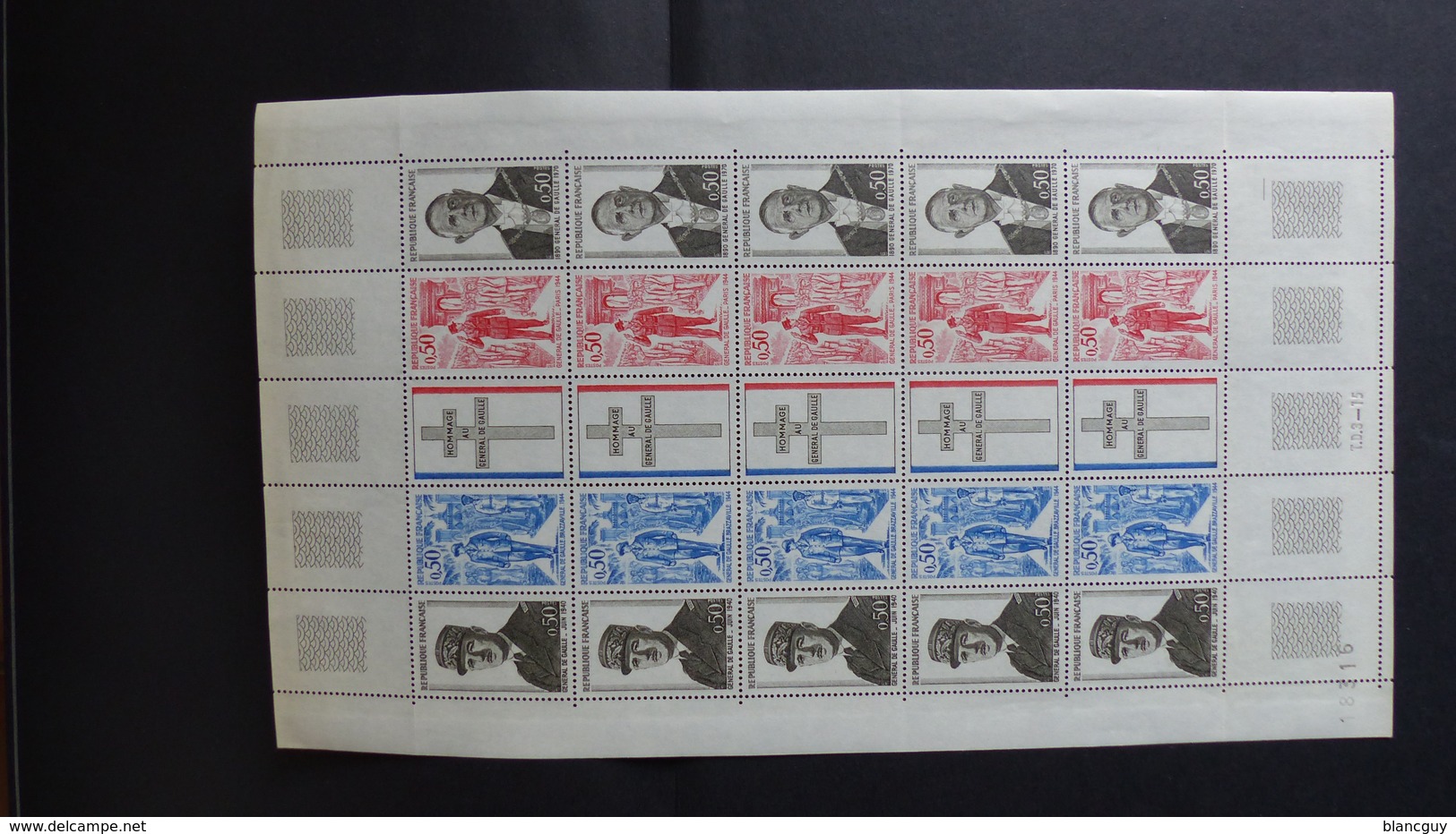 FRANCE - Année 1971 - N° Yvert 1698A ** Neuf Sans Charnière - Unused Stamps