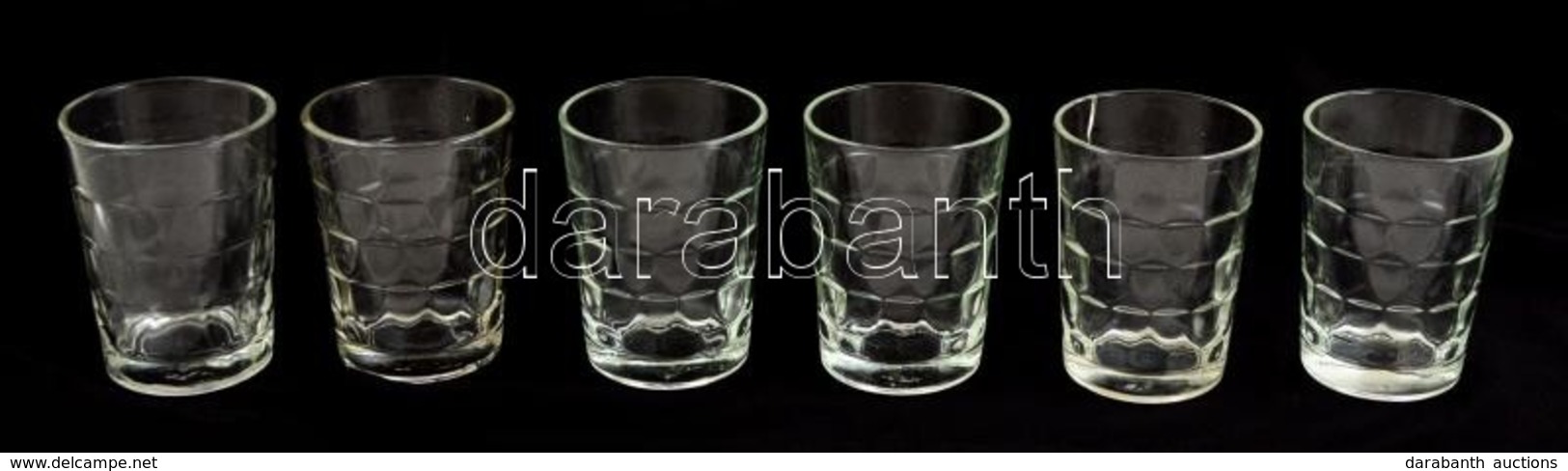 Üveg Borospoharak, 2 Dl-es, Hibátlanok, 6 Db - Glass & Crystal