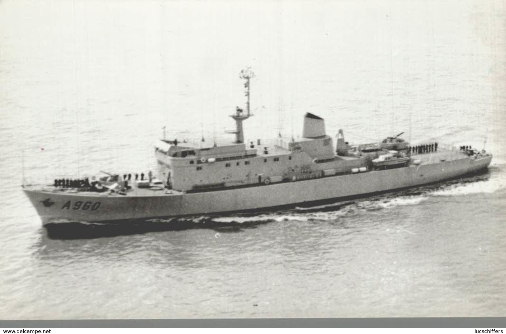 Force Navale Belge - A 960 Godetia - Photo - 2 Scans - Warships