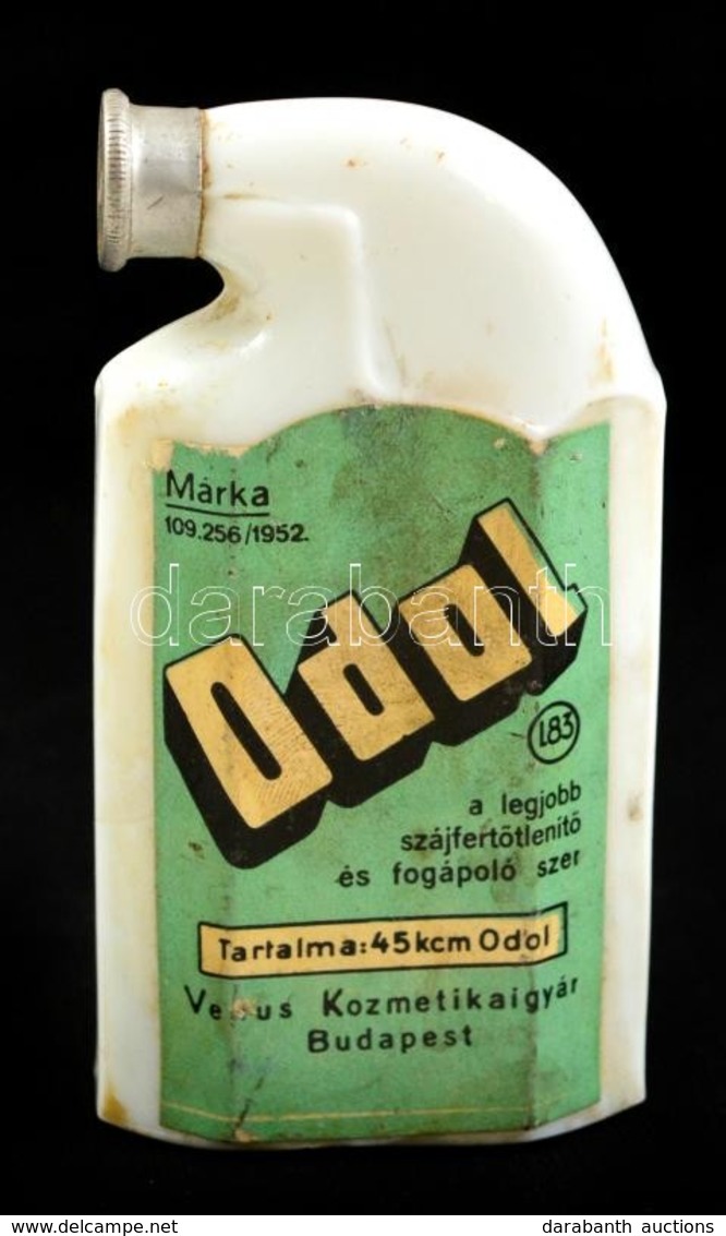 1952 Odol Szájvizes üveg, M: 10,5 Cm - Other & Unclassified