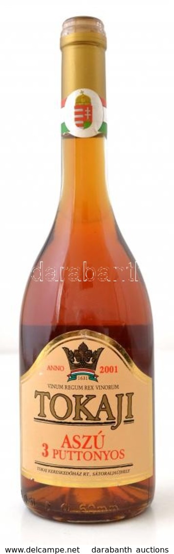 2001 Tokaji Aszú, 3 Puttonyos, 0,5 L - Other & Unclassified