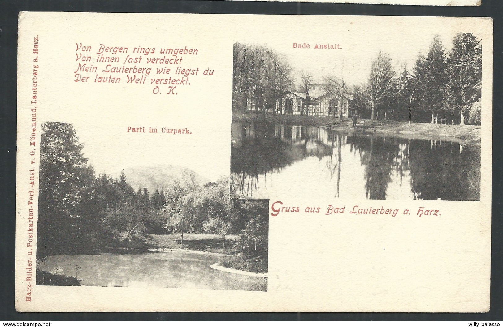 +++ CPA - Allemagne - Gruss Aus BAD LAUTERBERG A. HARZ   // - Bad Lauterberg