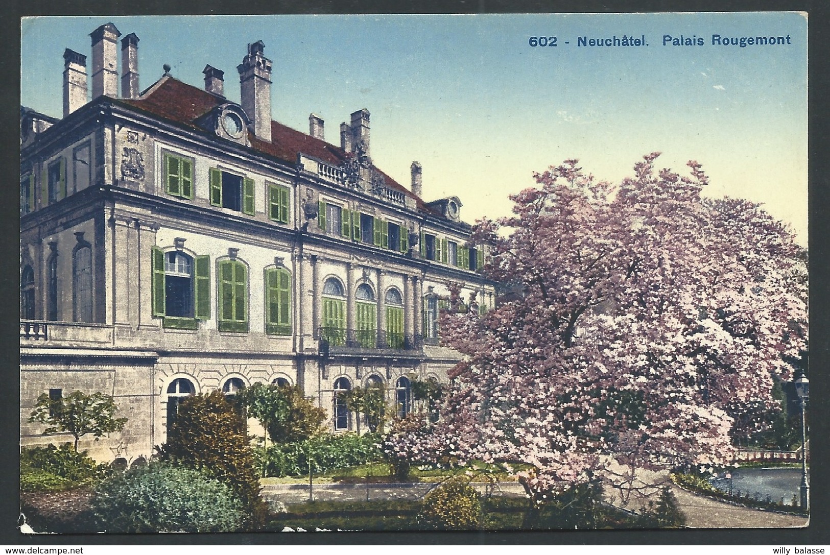 +++ CPA - Suisse - NEUCHATEL - Palais Rougemont // - Neuchâtel