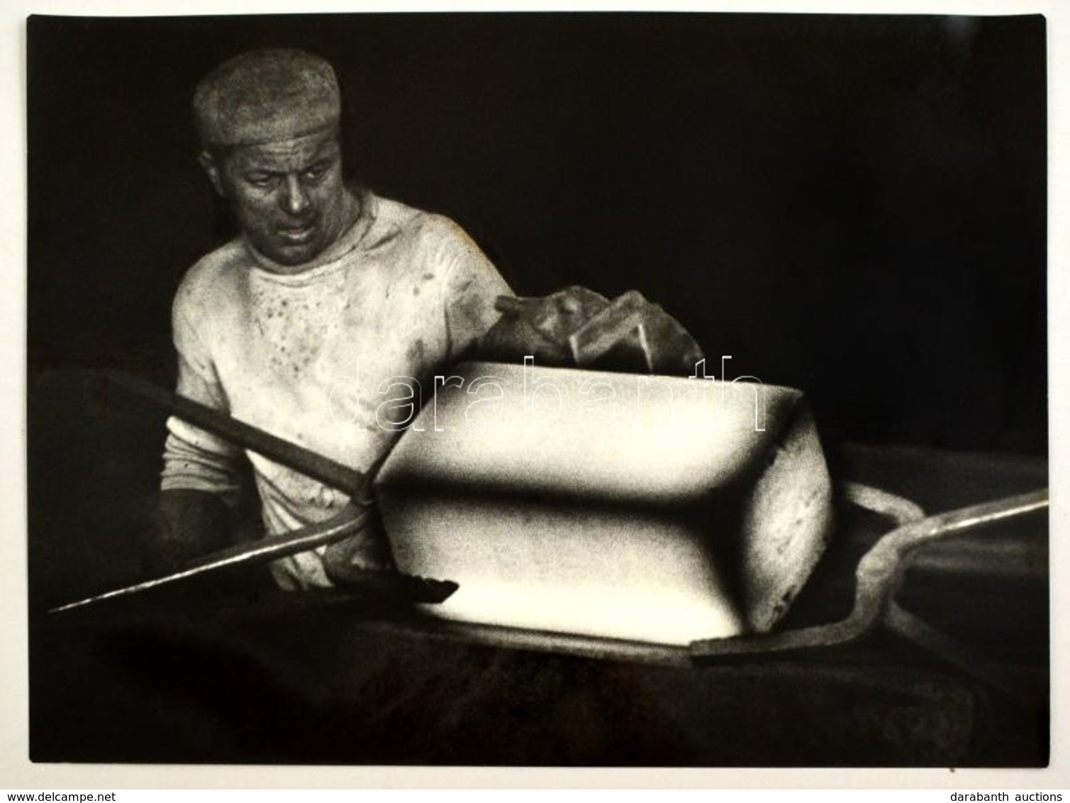 Cca 1975 Gebhardt György (1910-1993) Budapesti Fotóművész Hagyatékából, Feliratozott Vintage Fotóművészeti Alkotás (Mele - Sonstige & Ohne Zuordnung