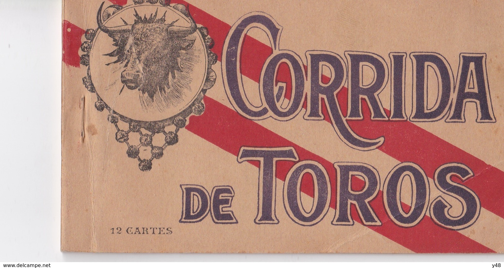 Carnet  De 12 Cartes  Sur La Corrida De Toros - Corrida