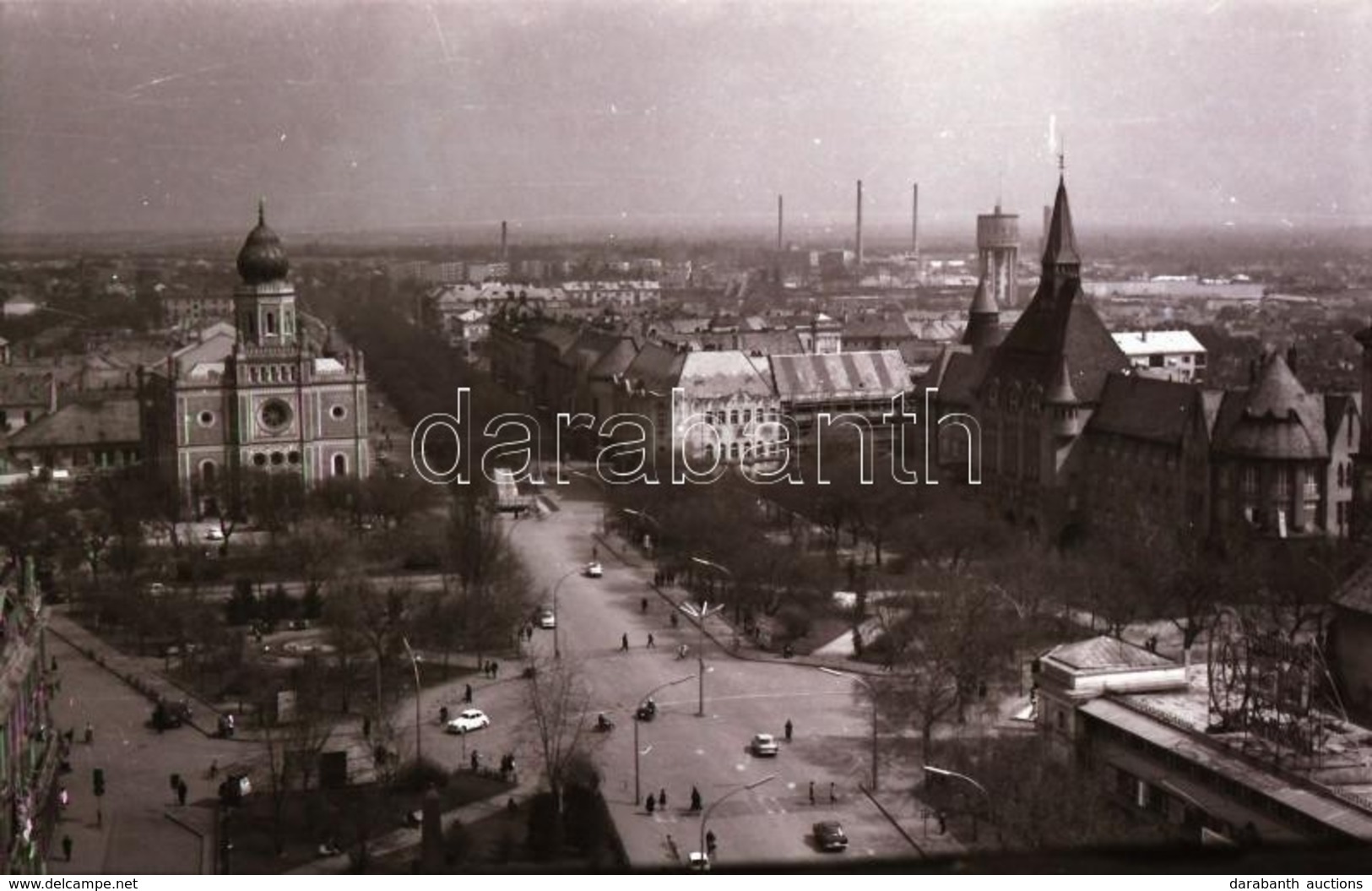 Cca 1980 Kecskemét, Helytörténeti Jelentőséggel Bíró Felvételek A Város Változásairól, Régi és új épületeiről, Feliratoz - Other & Unclassified