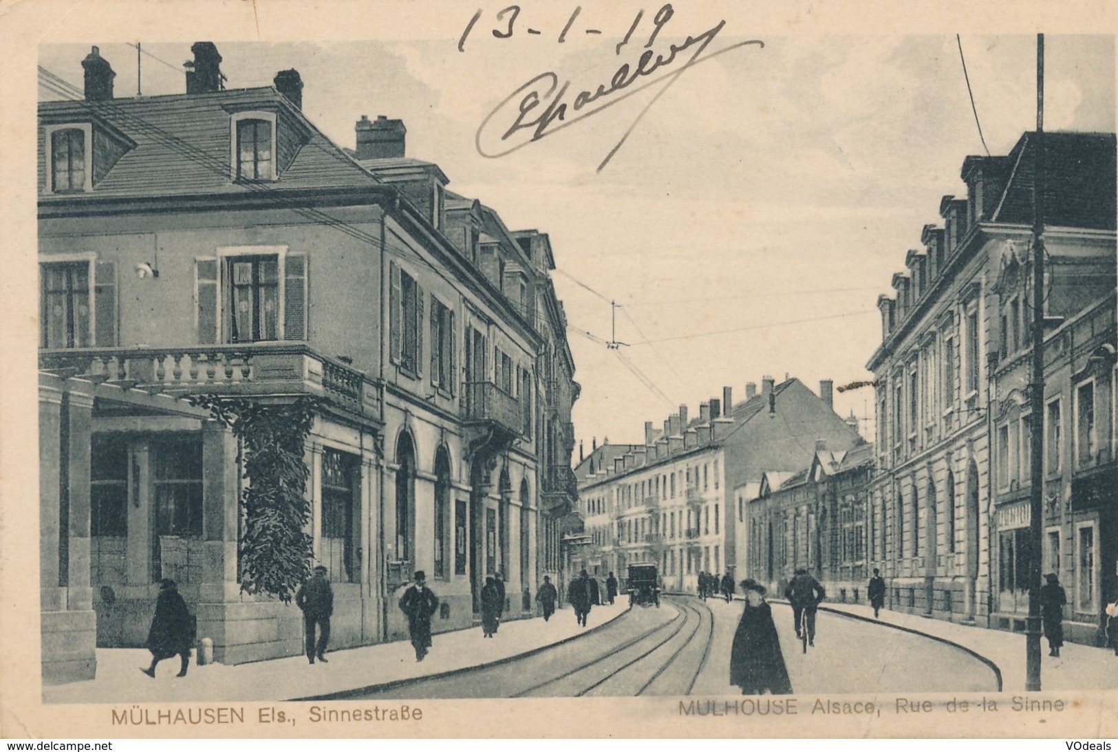 CPA - France - (68) Haut-Rhin - Mulhouse - Rue De La Sinne - Mulhouse