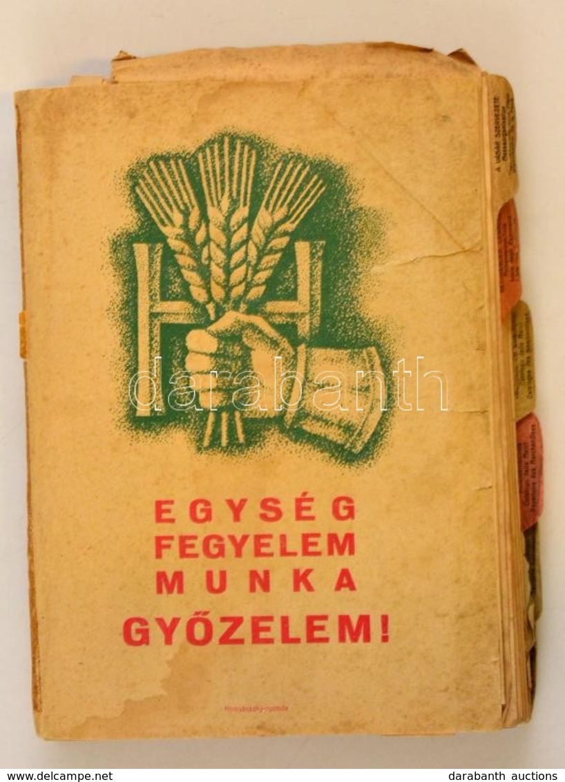 1942 Budapesti Nemzetközi Vásár, Háborús Vásár Címtár, Kihajtható Melléklettel, Térképpel, Megviselt állapotban, 300p - Non Classés