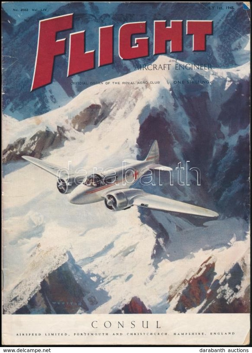 1948 Flight And Aircraft Enginieer No. 2062, 40p - Sin Clasificación