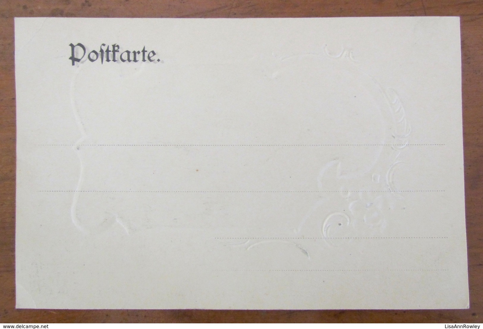 POSTCARD=NEUES GRADIEWERK=GRUSS AUS ROTHENFELDE=GREETINGS FROM=EMBOSSED=UNUSED. - Bad Rothenfelde