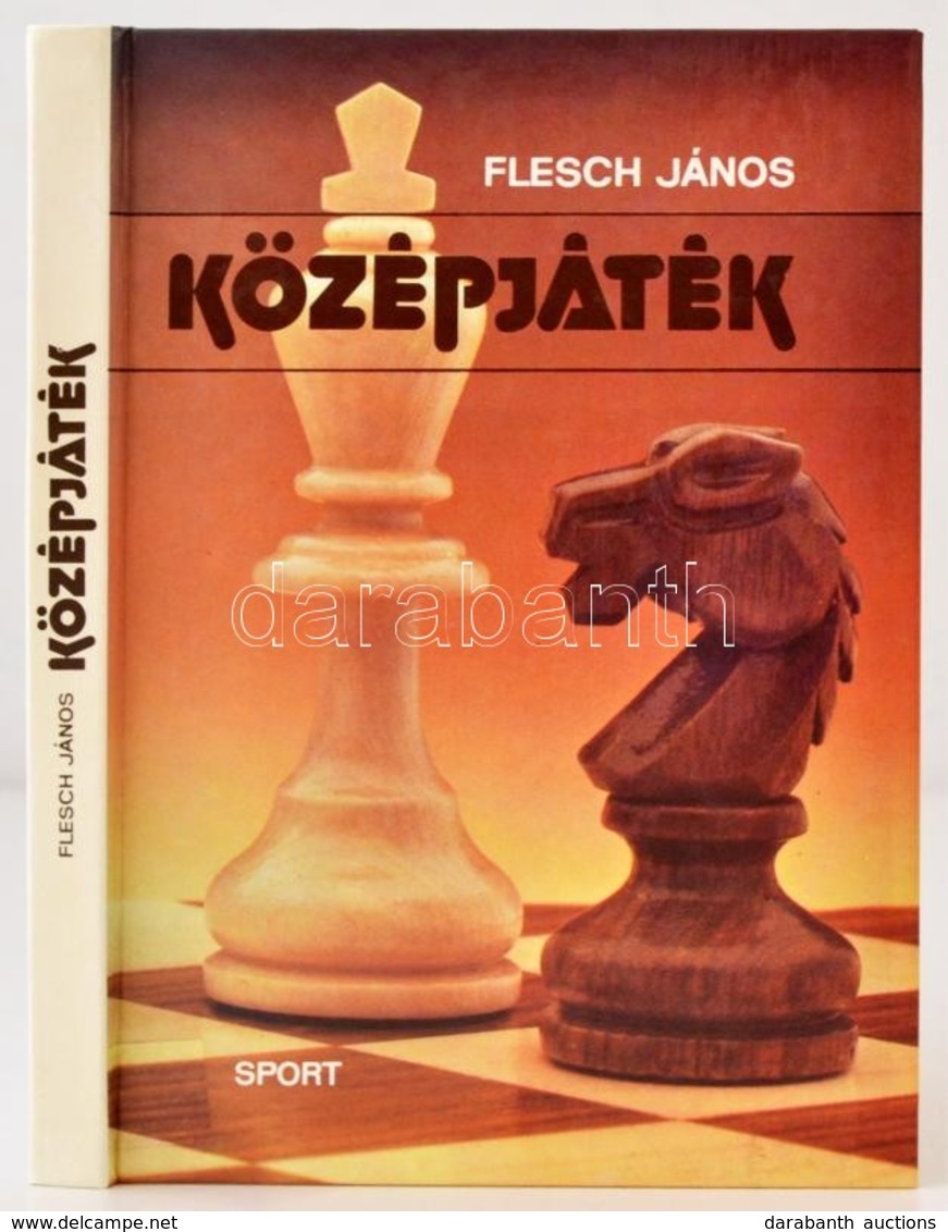 Flesch János: Középjáték. Bp.,1987, Sport. Kiadói Kartonált Papírkötés - Ohne Zuordnung