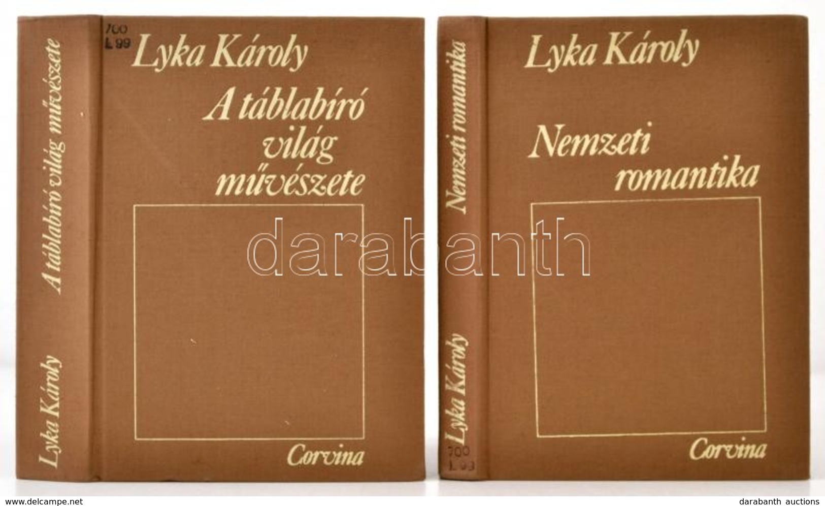 Lyka Károly: A Táblabíró Világ Művészete. Magyar Művészet 1800-1850 + Nemzeti Romantika. Magyar Művészet 1850-1867. Bp., - Sin Clasificación