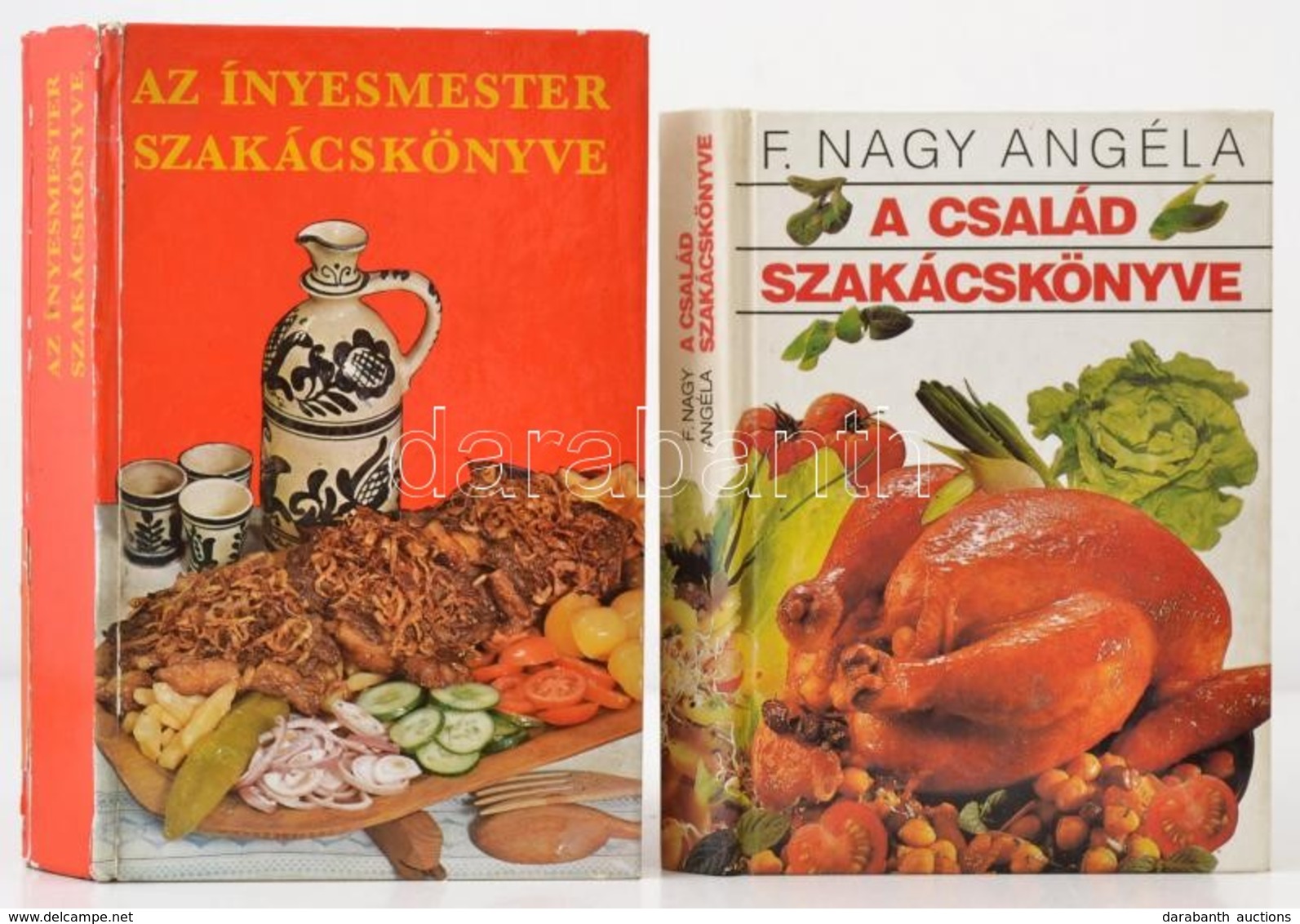 Vegyes Szakácskönyv Tétel, 2 Db: 
Fényes Elek: Az ínyesmester Szakácskönyve. Bp., 1978, Minerva. Kiadói Kartonált Papírk - Sin Clasificación