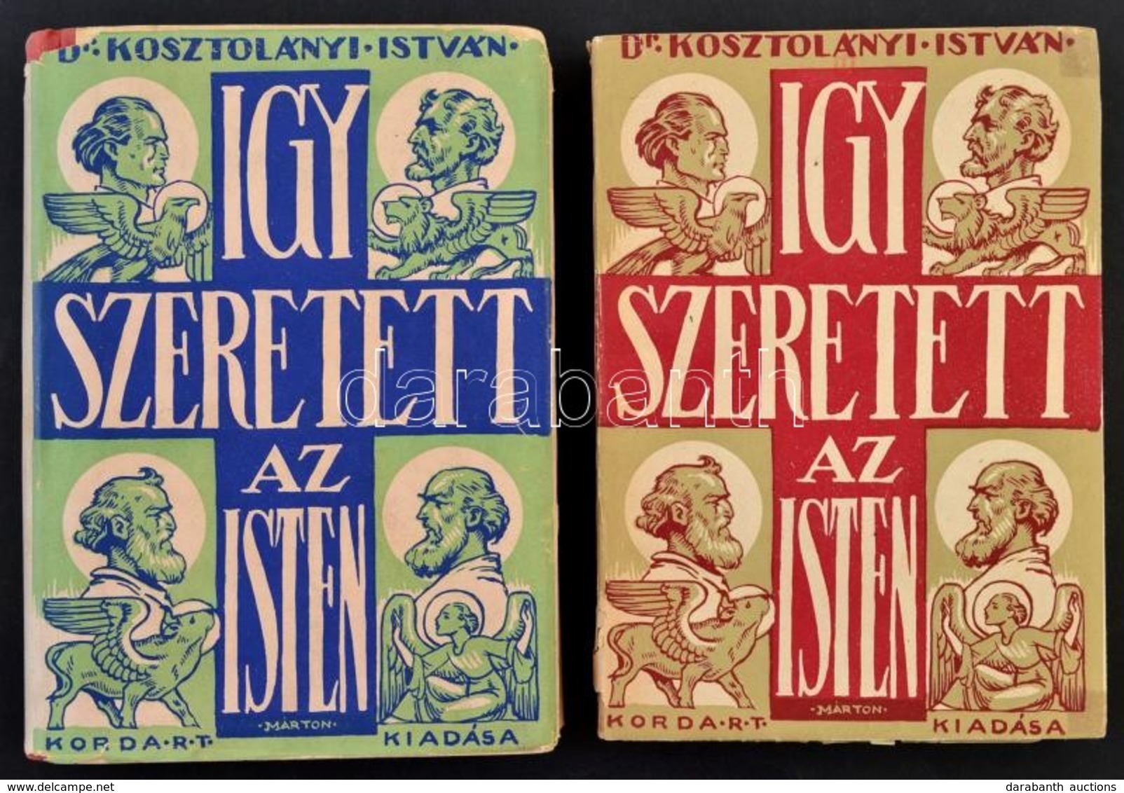 Dr. Kosztolányi István: Így Szeretett Az Isten... A Borító Márton Lajos Munkája. A Térképeket Kosztolányi Árpád Rajzolta - Unclassified