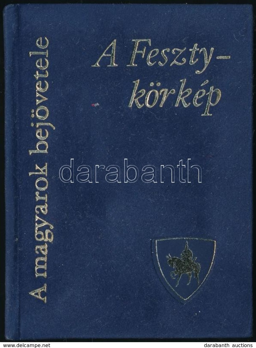 A Feszty-körkép. Bp., 1996, (Stádium-ny.) Magyar, Német és Angol Nyelven. Kiadói Bársonykötés. - Non Classés