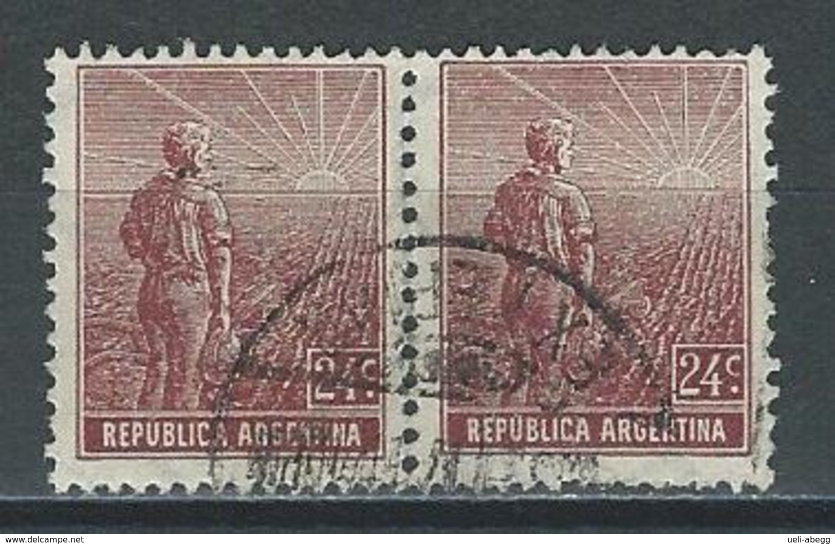 Argentina Mi 175, Sc 198  O Used Pair - Used Stamps