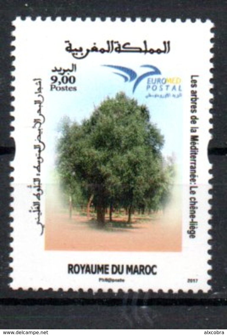 Morocco EUROMED Joint Issue Tree 2017 MNH - Emisiones Comunes