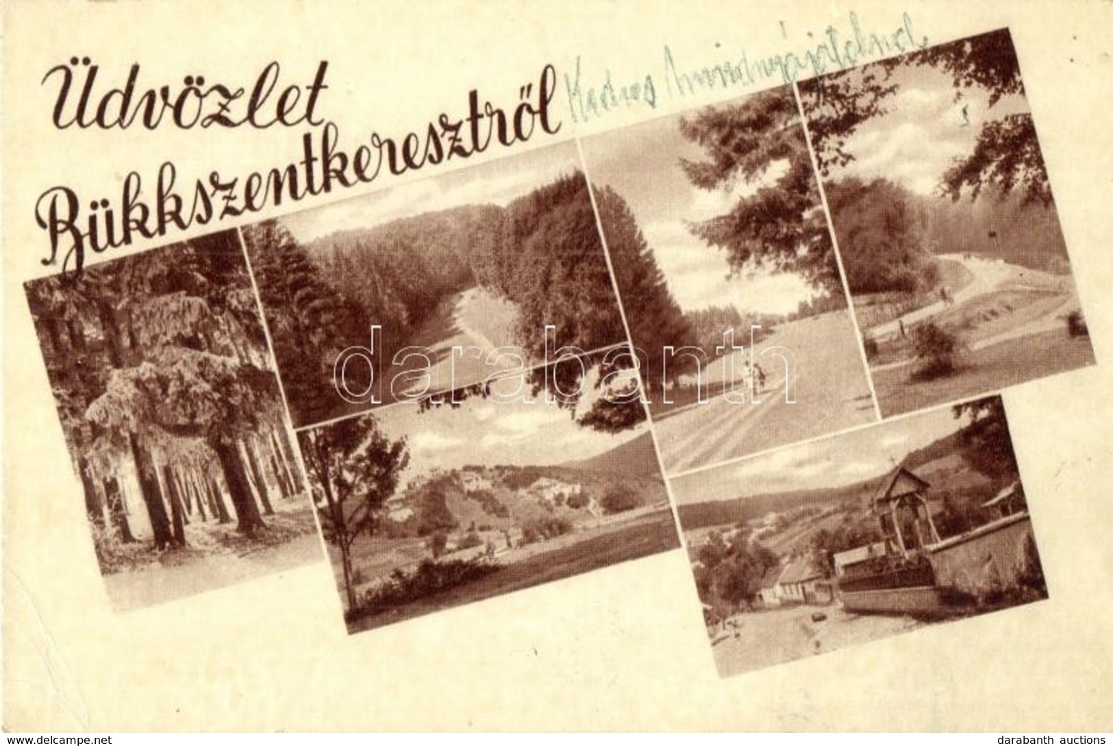 * 6 Db RÉGI Magyar Városképes Lap / 6 Pre-1945 Hungarian Town-view Postcards - Unclassified