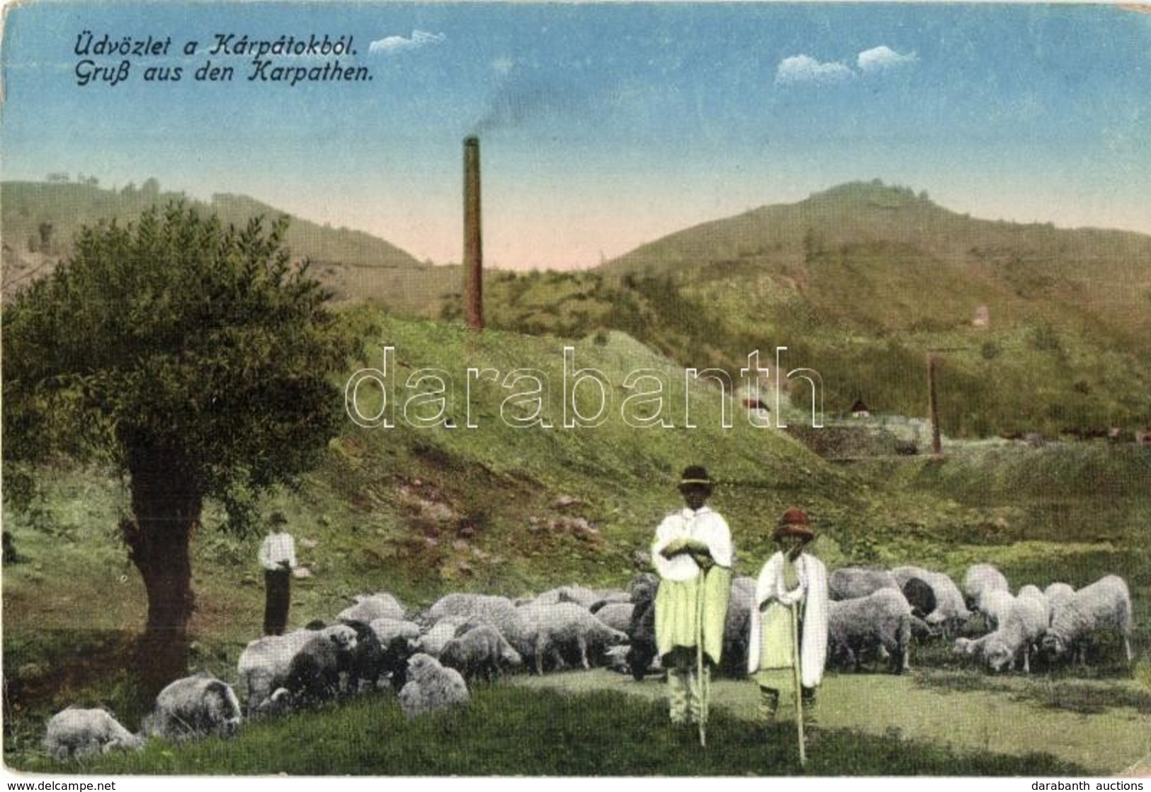 ** 3 Db Régi Képeslap A Kárpátokból / 3 Pre-1945 Postcards From The Carpathian Mountains - Unclassified