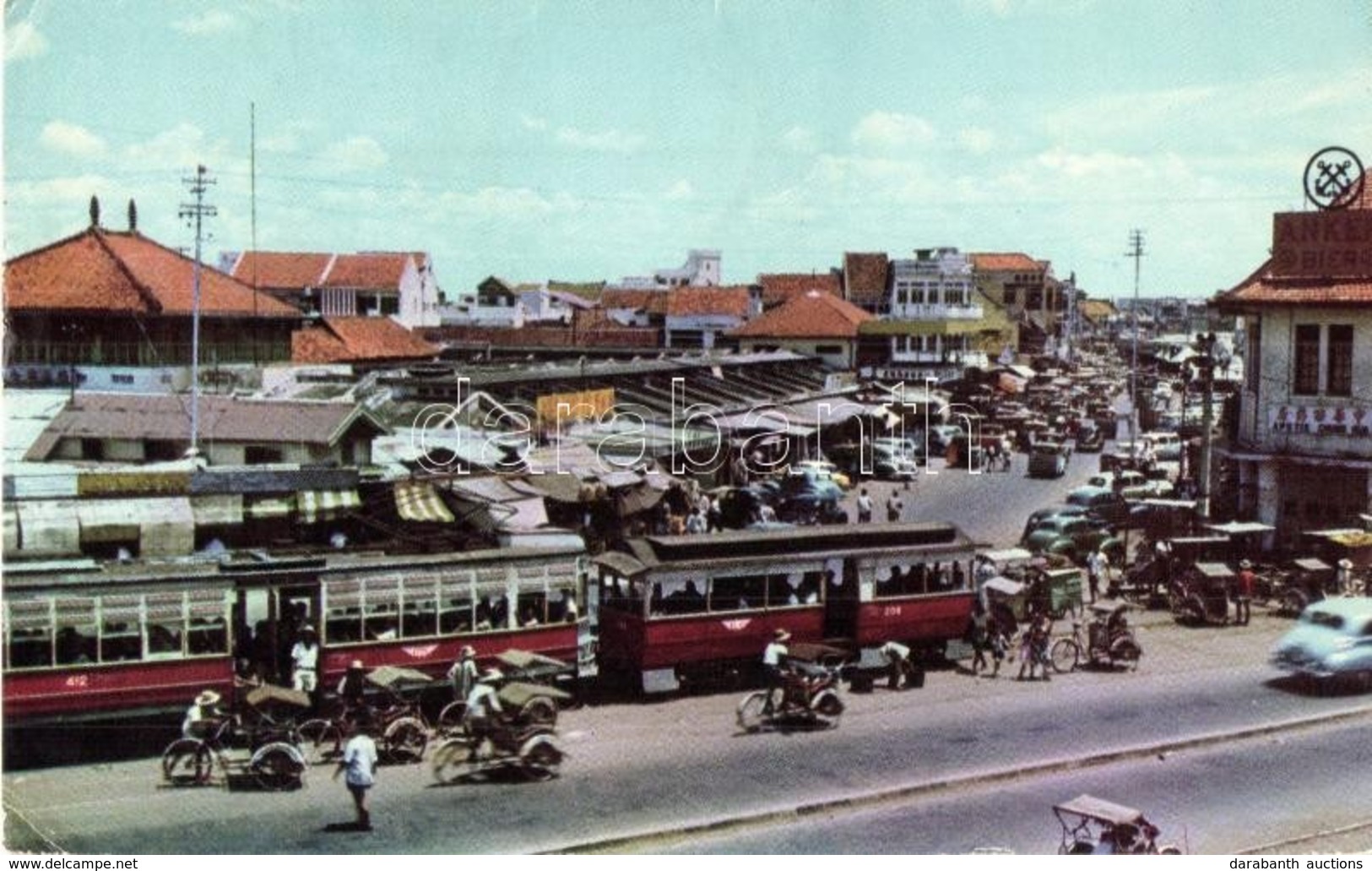 ** * 59 Db Főleg MODERN Magyar és Külföldi Városképes Lap / 59 Mostly Modern Hungarian And European Town-view Postcards - Unclassified