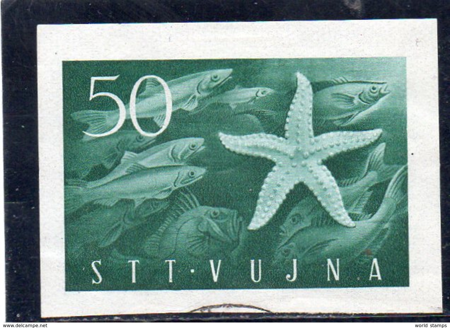 TRIESTE ZONE B 1952 O - Used