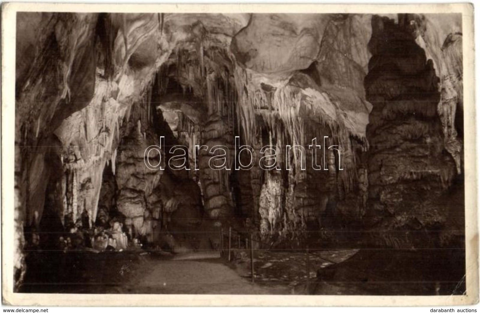 T2/T3 Aggtelek, Aggteleki Cseppkőbarlang, 'Szent Folyosó'. Kessler Hubert Dr. Felvétele (EK) - Unclassified
