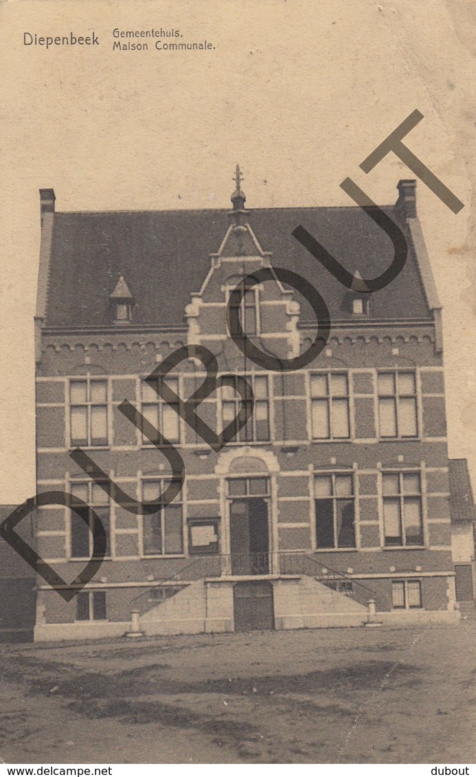 Postkaart - Carte Postale DIEPENBEEK Gemeentehuis - Maison Communale 1929 (L45) - Diepenbeek