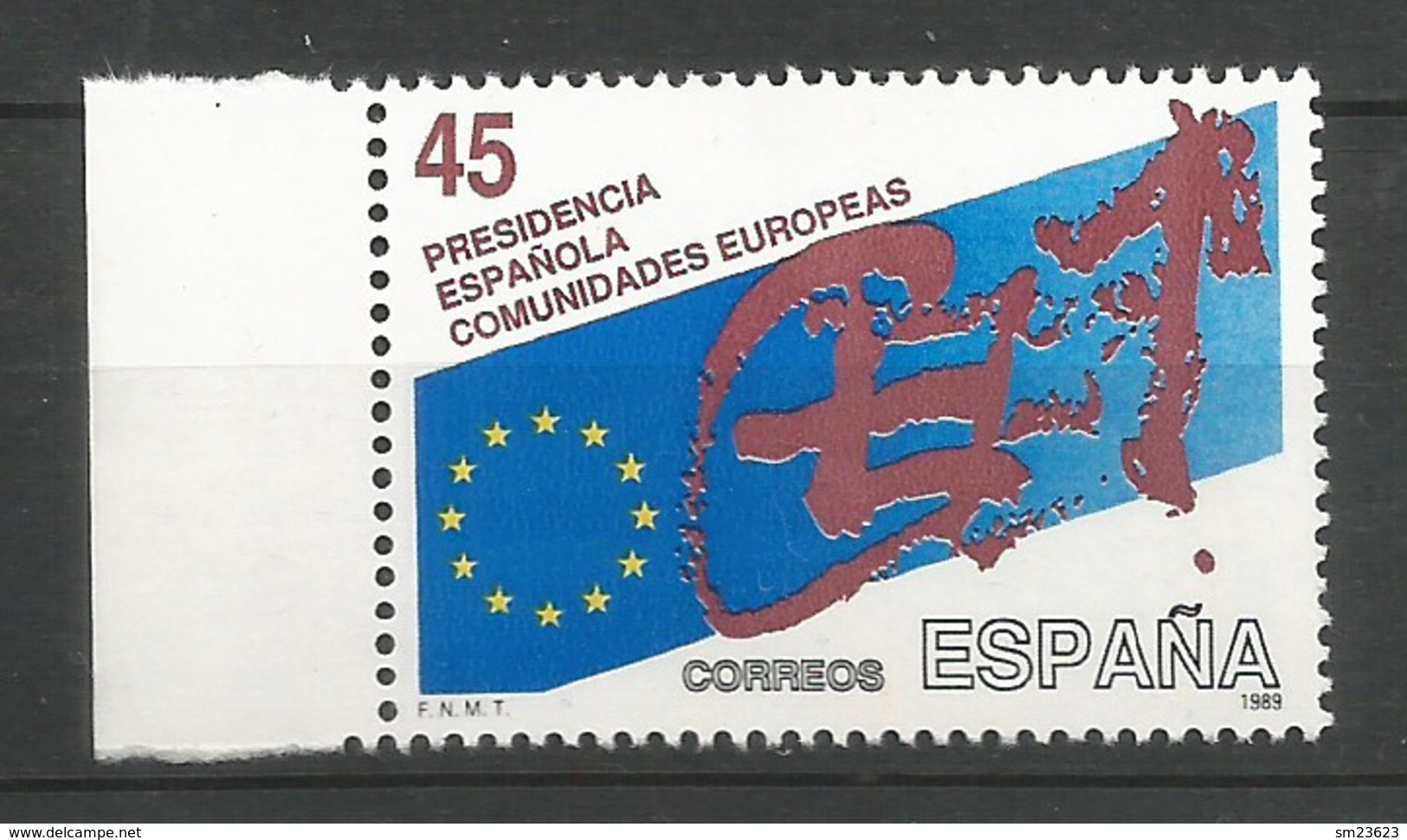 Spanien 1989  Mi.Nr. 2887 , EUROPA CEPT Sympathie Mitläufer - Postfrisch / MNH / (**) - 1989