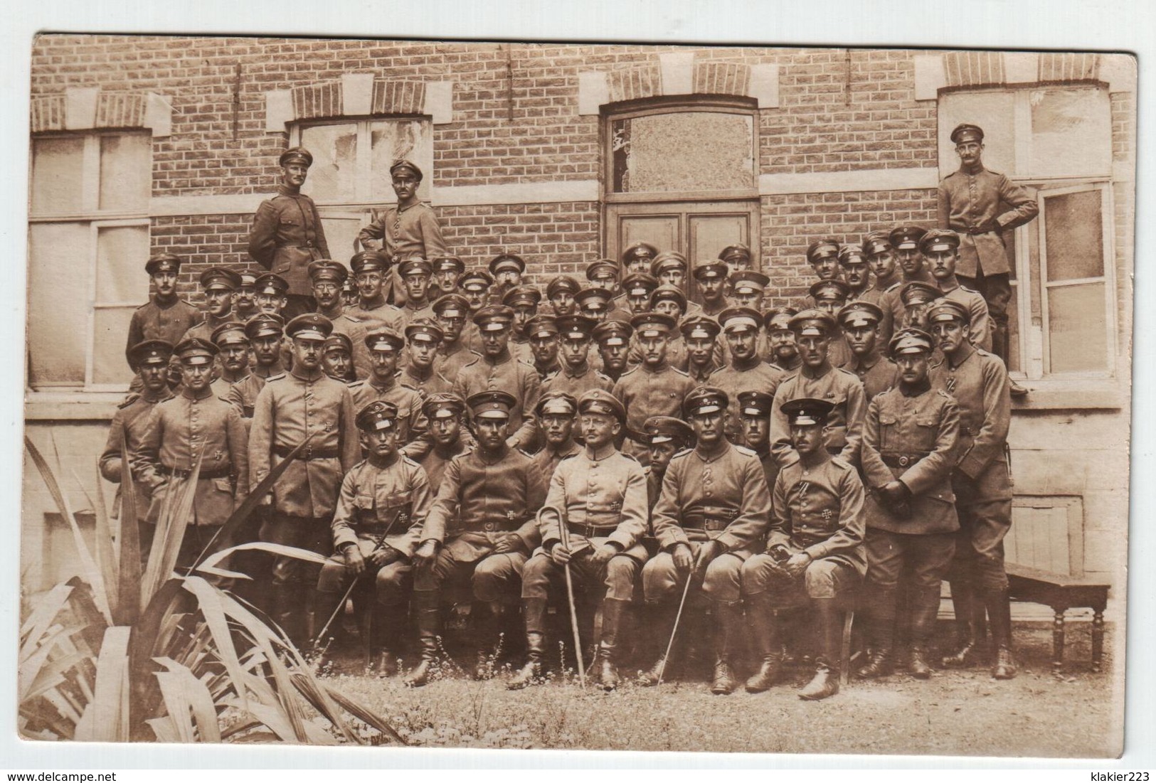 Soldaten Gruppe 10 / Original Fotokarte / Weltkrieg 1 ? - Guerre 1914-18