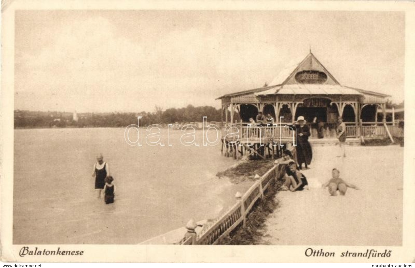 ** T1/T2 Balatonkenese, Otthon Strandfürdő, Büfé - Ohne Zuordnung