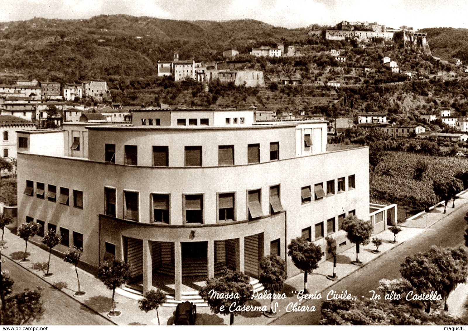 MASSA (MASSA CARRARA) - GENIO CIVILE CASTELLO E CASERMA S.CHIARA - Massa