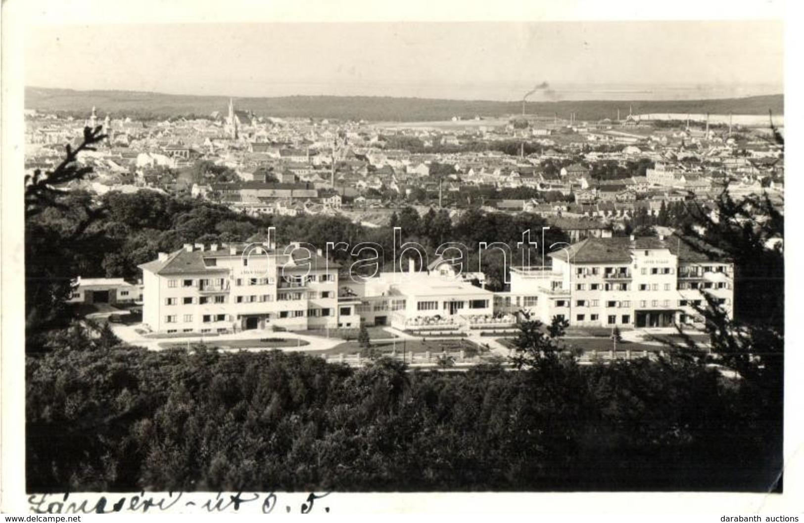 * T2/T3 1938 Sopron, Hotel Lövér Szálloda. Diebold-Gruber Photo (EK) - Unclassified