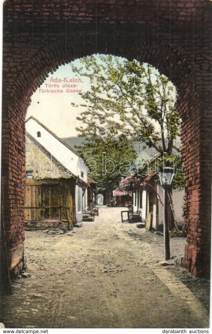 T2 1912 Ada Kaleh, Török Utca / Türkische Gasse / Turkish Street - Unclassified