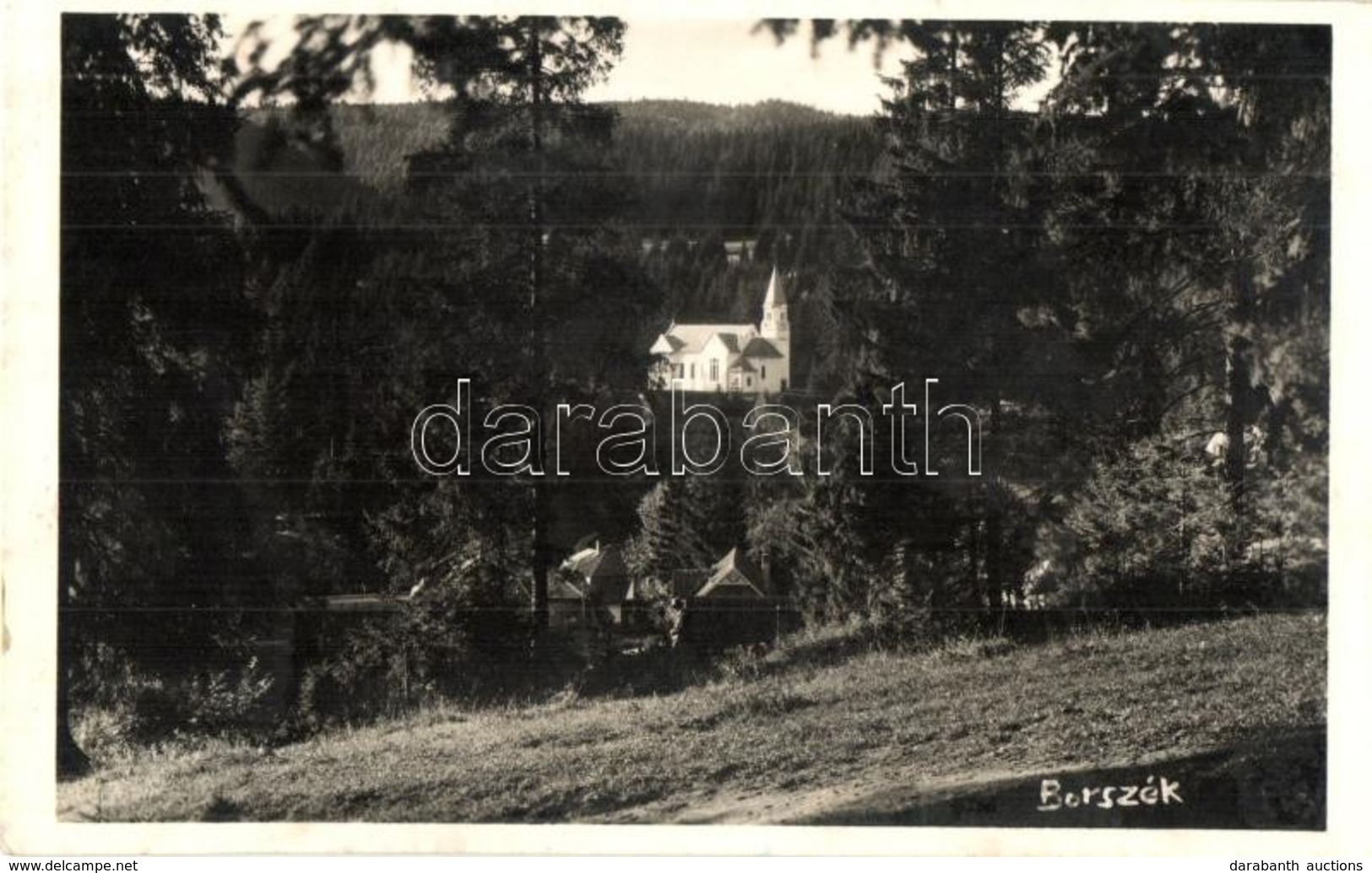 T2 Borszék, Borsec; Római Katolikus Templom, Heiter György Felvétele és Kiadása / Church - Ohne Zuordnung