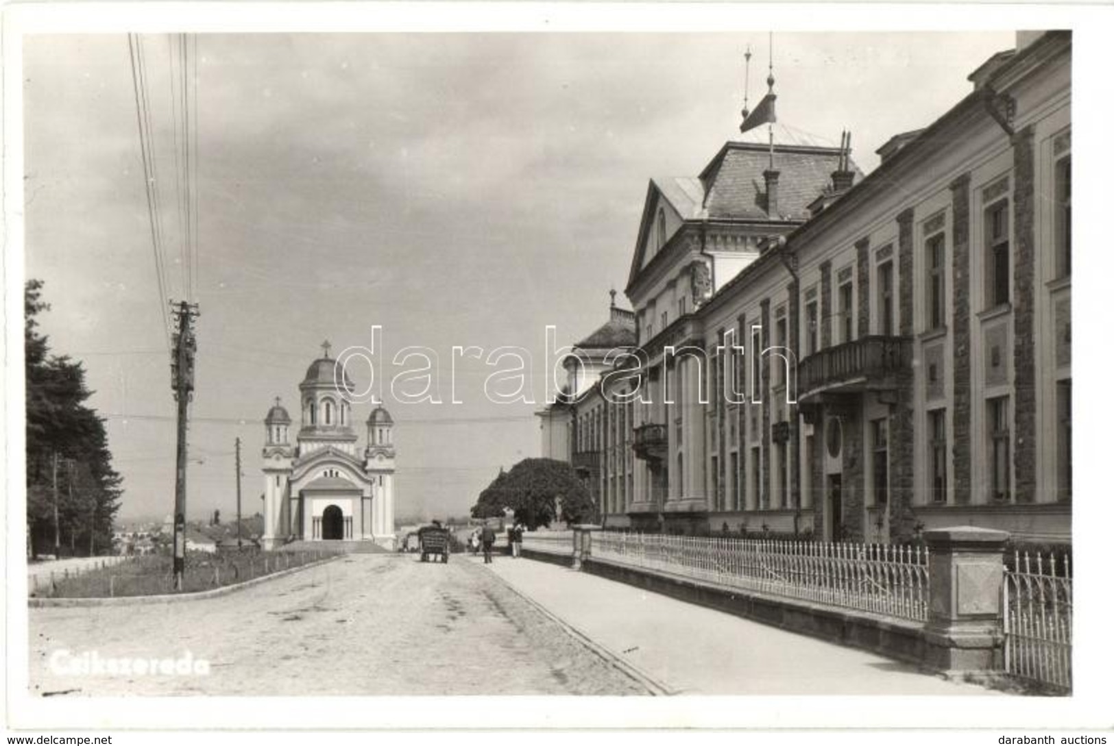 ** T1/T2 Csíkszereda, Miercurea Ciuc; Ortodox Templom és Prefektúra / Orthodox Church And Prefecture - Non Classés