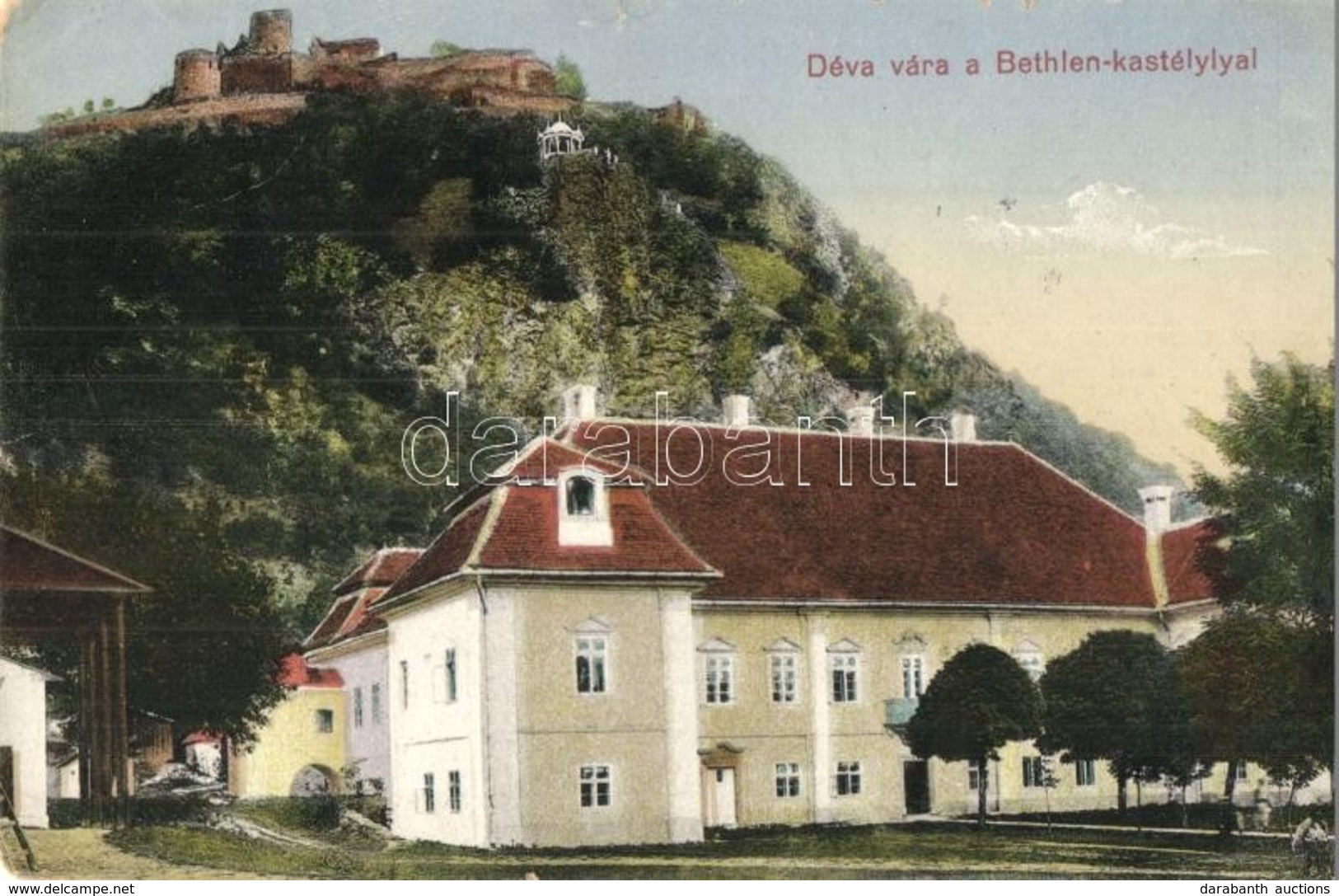 T2/T3 Déva, Vár és Bethlen Kastély. Hirsch Adolf Kiadása / Castles (EK) - Non Classés