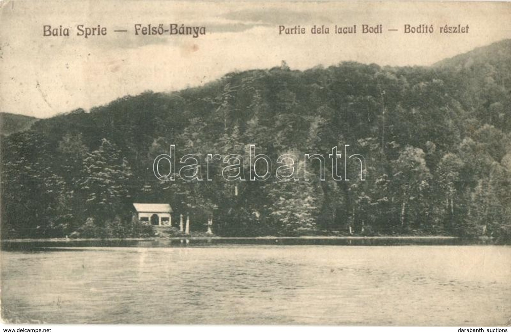T2/T3 Felsőbánya, Baia Sprie; Bódi-tó / Lacul Pintea / Lake  (EK) - Non Classés