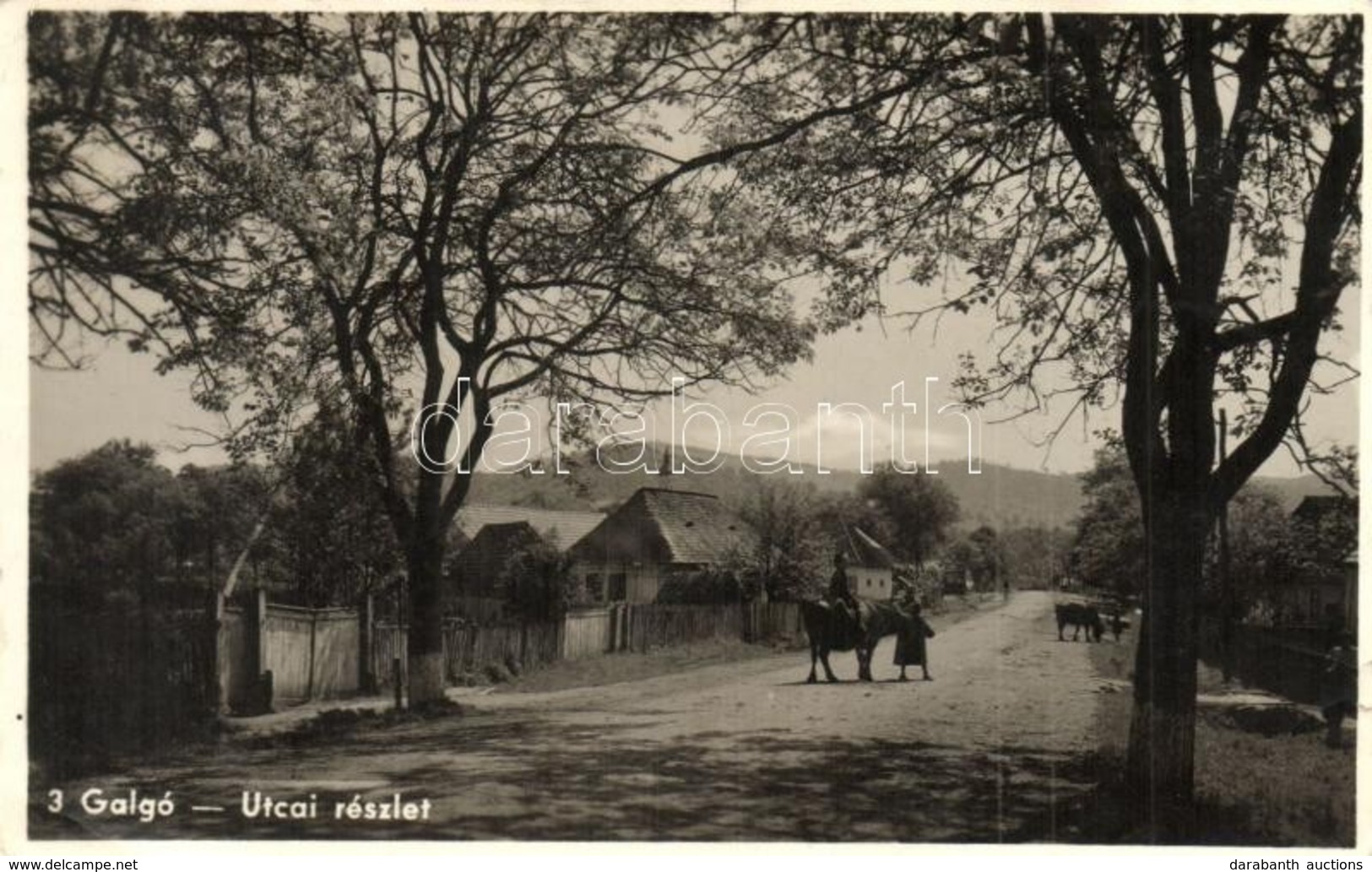 * T2/T3 Galgó, Galgau; Utcakép / Street View (Rb) - Non Classés