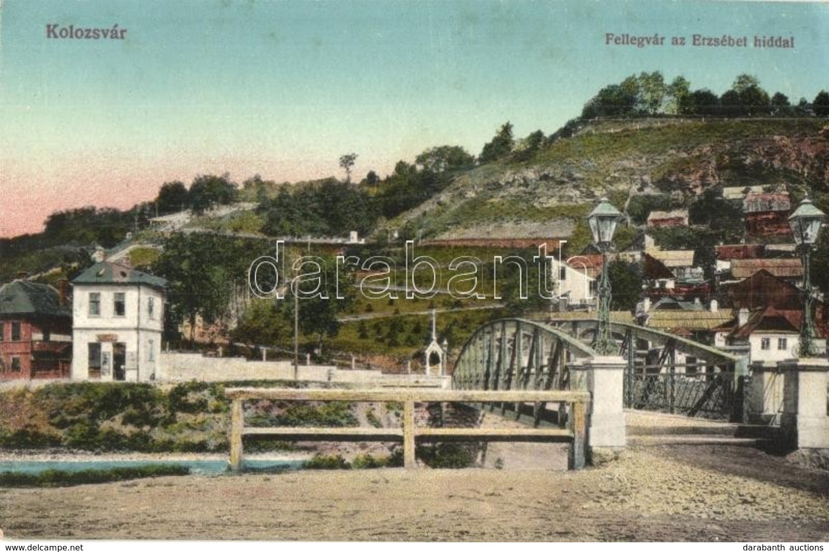 ** T2/T3 Kolozsvár, Cluj; Fellegvár Az Erzsébet Híddal / Cetatuia / Bridge (EK) - Non Classés
